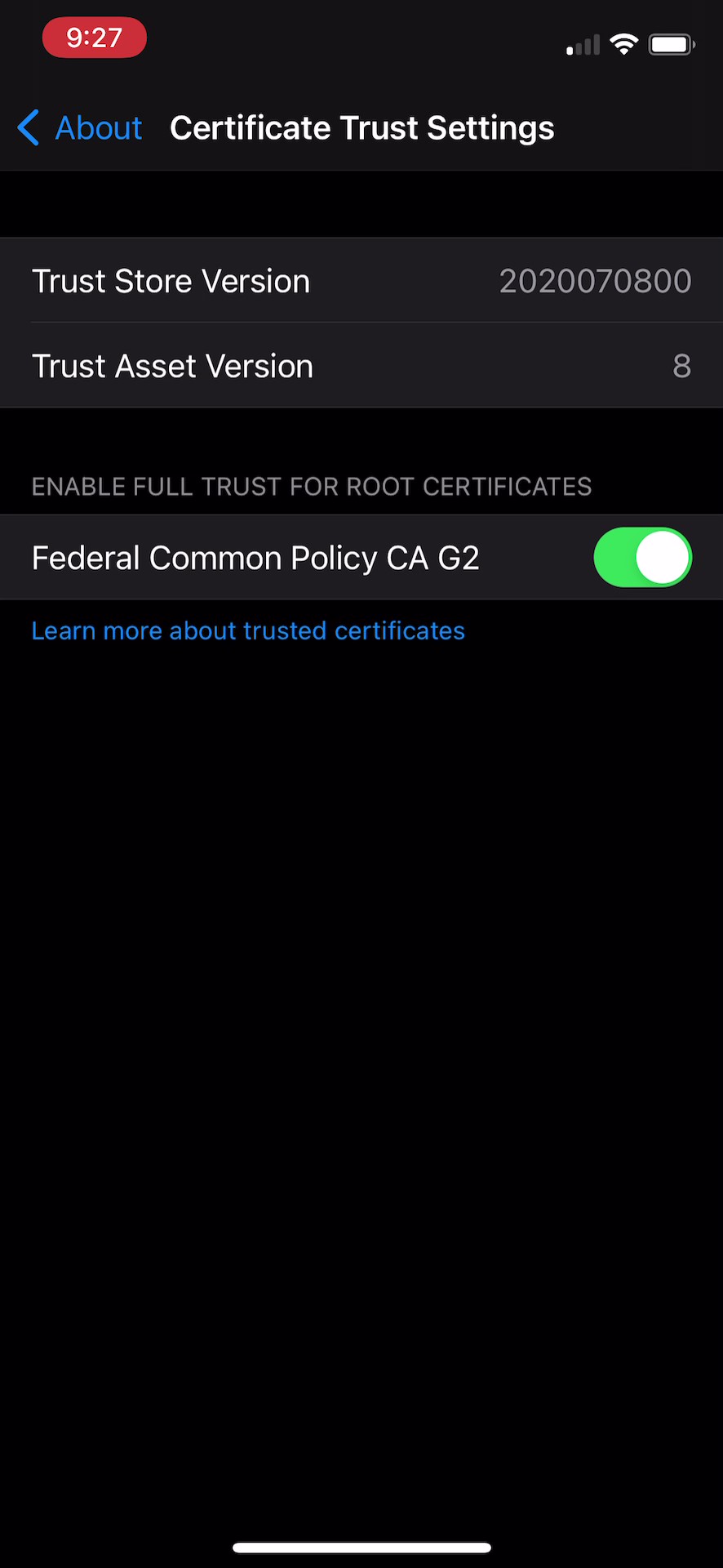 iOS full trust