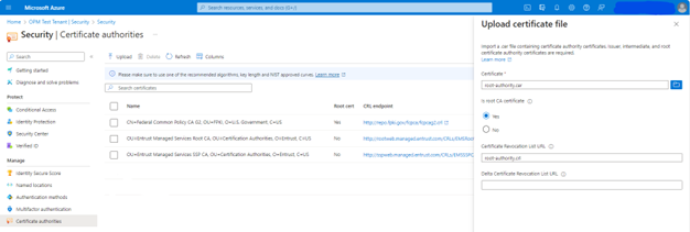 Certificate Authorities