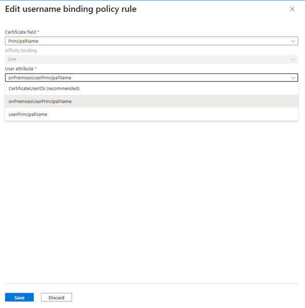 User Account Mapping