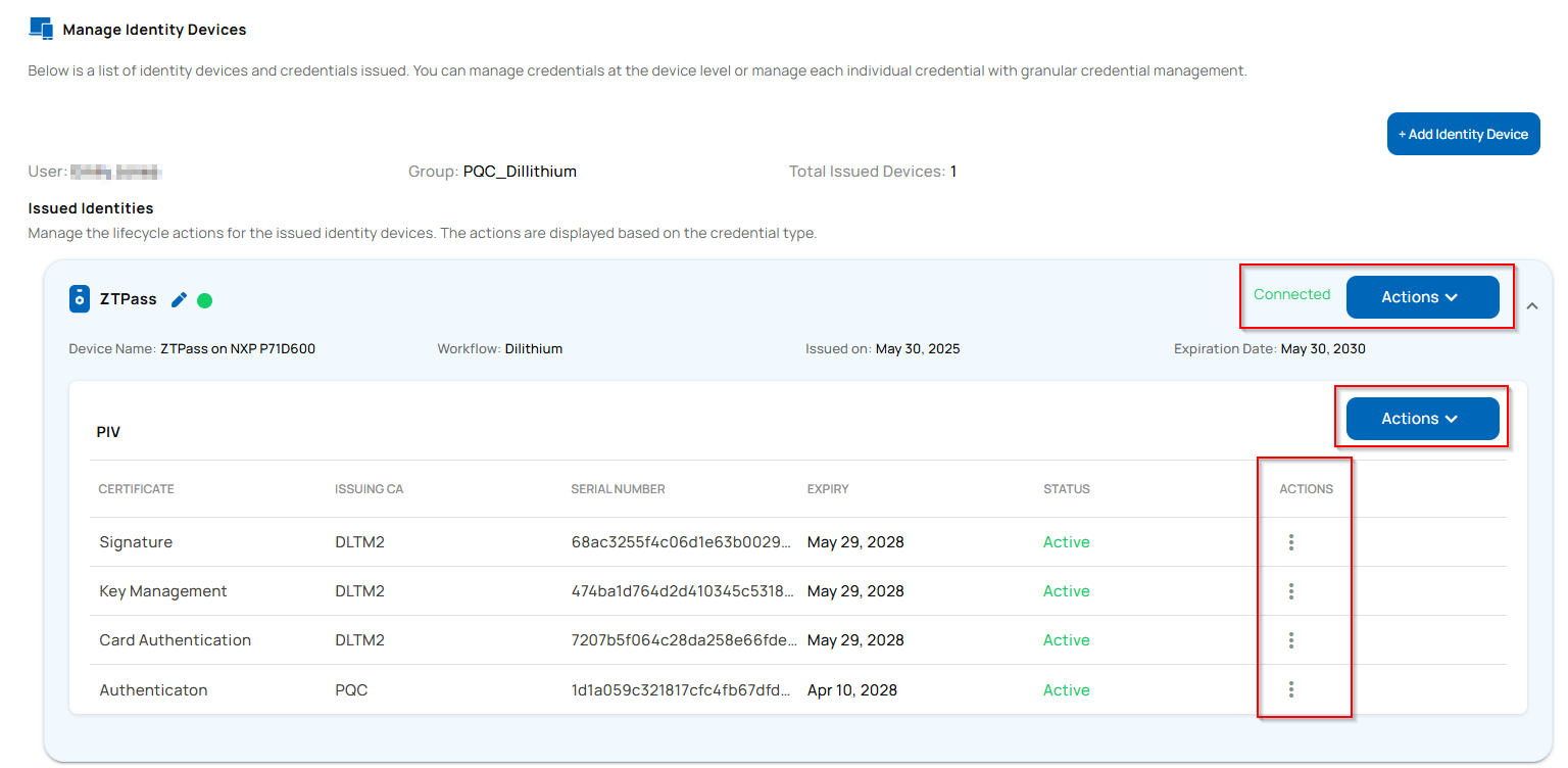 ZTPass Lifecycle Management